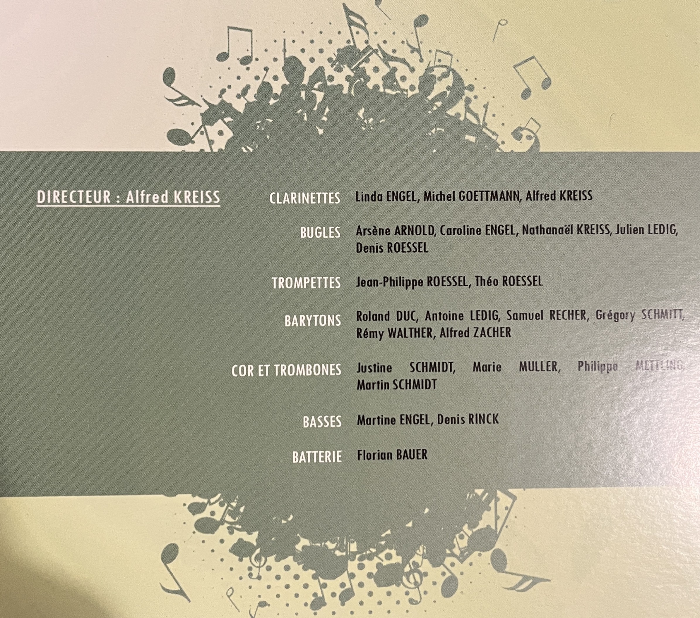 Album Musique Union de Preuschdorf - Mélodies du Liebwald – Image 4