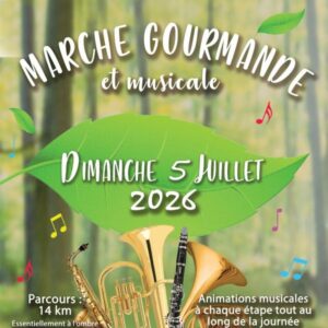 Marche Gourmande et Musicale 2026 – DEPART 9:30